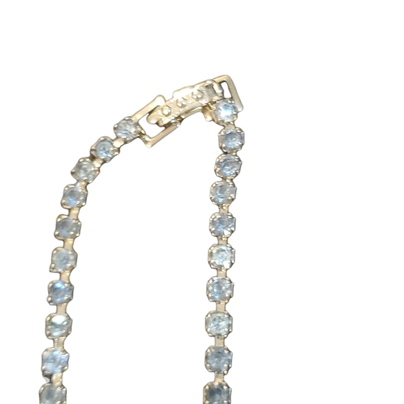 Antique Necklace with a Aqua Stones Costume - Picture 3 of 8